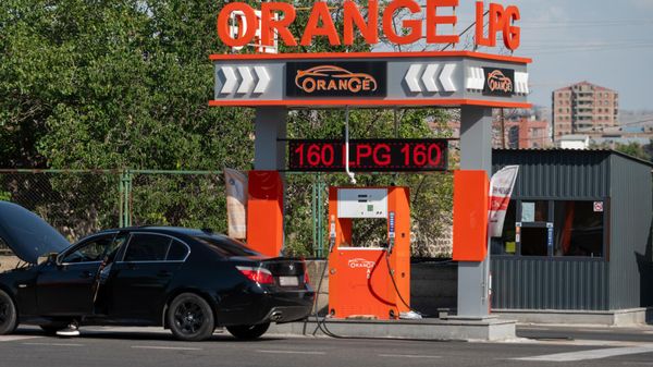 Цена на сжиженный газ на автозаправках Еревана - Sputnik Армения