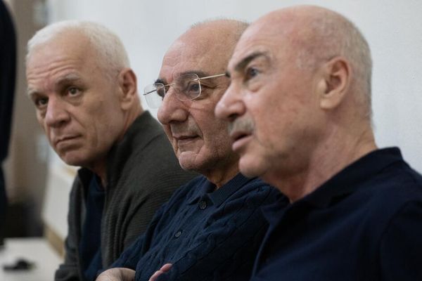 Судебное заседание над армянским военно-политическим руководством Нагорного Карабаха (11 июля 2025). Баку - Sputnik Армения
