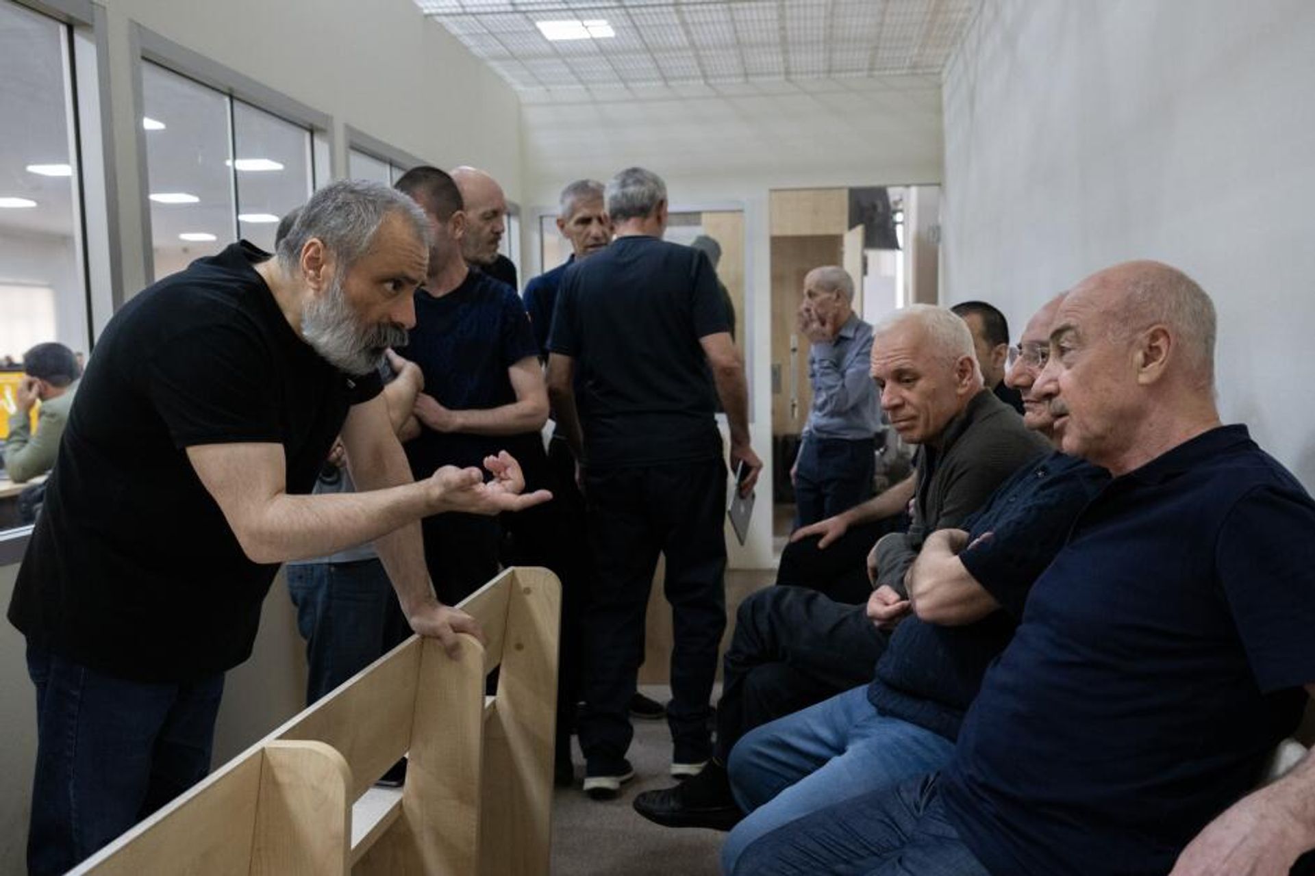Судебное заседание над армянским военно-политическим руководством Нагорного Карабаха (11 июля 2025). Баку - Sputnik Արմենիա, 1920, 11.07.2025