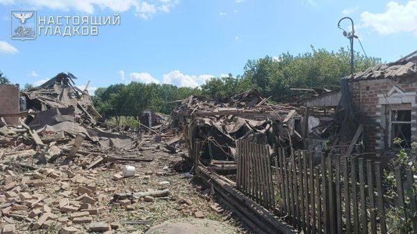 Последствия удара ВСУ в селе Илек-Пеньковка Белгородской области - Sputnik Արմենիա