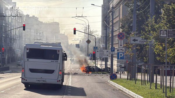 Последствия атаки ВСУ по Белгороду (14 августа 2025). Белгород - Sputnik Армения