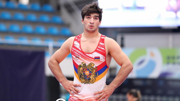 Эрик Тер-Матевосян (87 кг) стал бронзовым призёром чемпионата мира по греко-римской борьбе среди юношей до 20 лет - Sputnik Армения