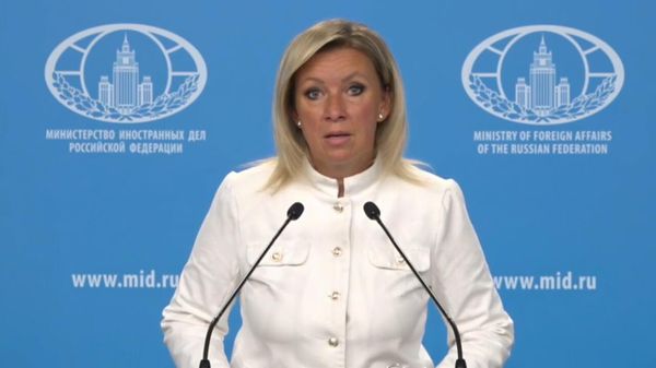 Мария Захарова проводит еженедельный брифинг (29 августа 2025). Москвa - Sputnik Армения