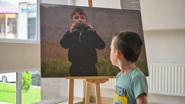 Выставка отсутствуют, но не забыты, посвященная пропавшим без вести в ходе военных действий в период с 2020 по 2023 гг в Горисе - Sputnik Армения