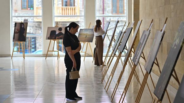 Выставка отсутствуют, но не забыты, посвященная пропавшим без вести в ходе военных действий в период с 2020 по 2023 гг в Горисе - Sputnik Армения