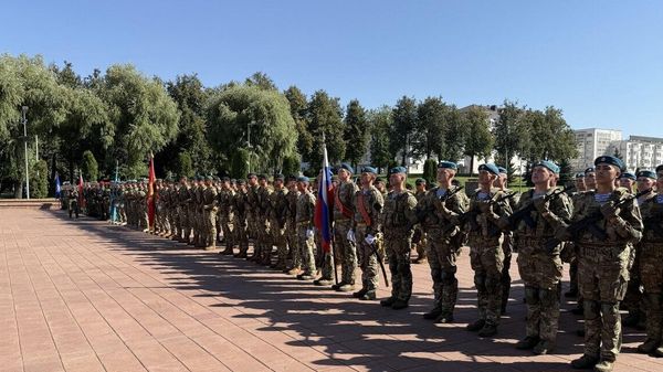 Открытие учений ОДКБ - Взаимодействие-2025, Поиск-2025 и Эшелон-2025 (31 августа 2025). Минск - Sputnik Армения