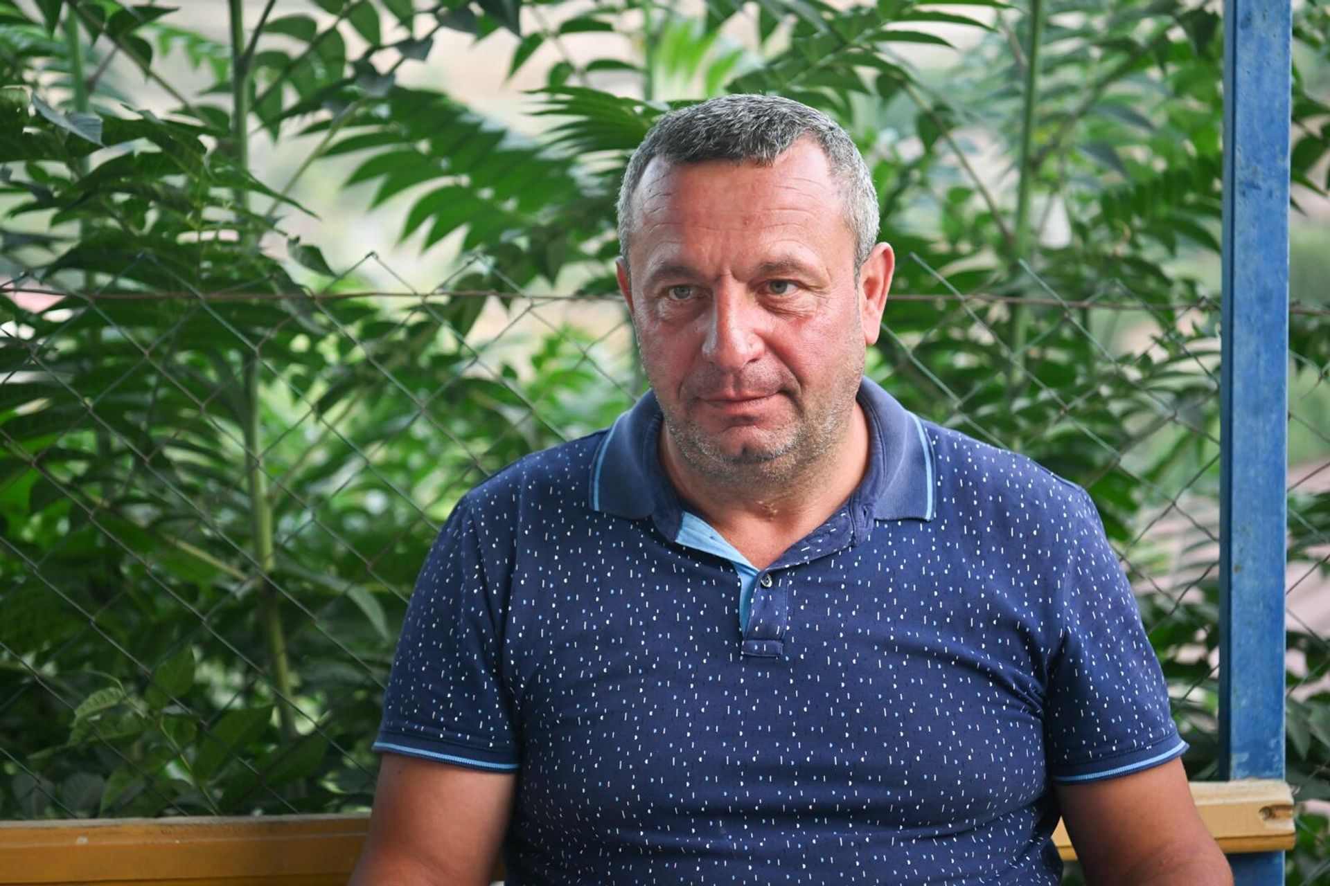 Староста села Хнацах Сейран Мирзоян Староста села Хнацах Сейран Мирзоян - Sputnik Армения, 1920, 31.08.2025
