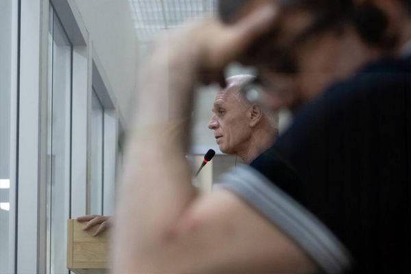 Судебное заседание над армянским военно-политическим руководством Нагорного Карабаха (1 сентября 2025). Баку - Sputnik Армения