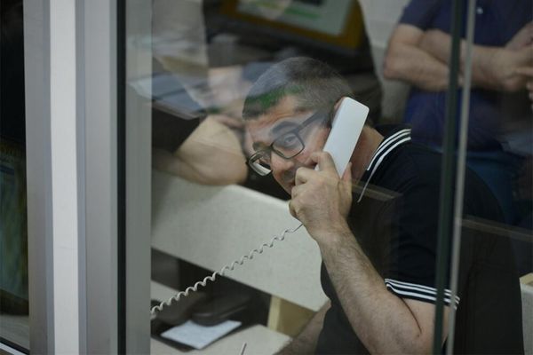 Судебное заседание над армянским военно-политическим руководством Нагорного Карабаха (1 сентября 2025). Баку - Sputnik Армения