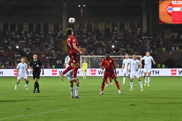 Защитник Георгий Арутюнян на отборочном матче чемпионата мира по футболу 2026 года между Арменией и Ирландией на Республиканском стадионе - Sputnik Армения