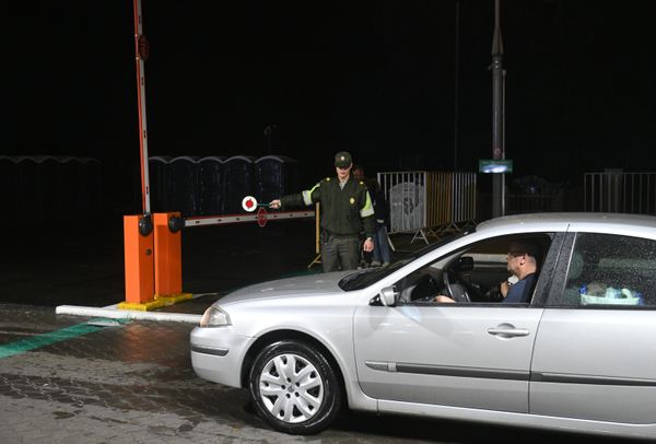 Обстановка на пропускном пункте "Варшавский мост" на белорусско-польской границе перед закрытием - Sputnik Армения