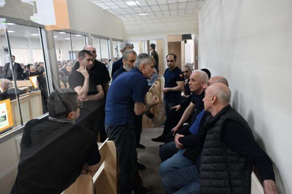 Судебное заседание над армянским военно-политическим руководством Нагорного Карабаха (15 сентября 2025). Баку - Sputnik Армения