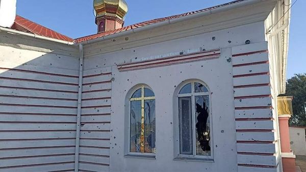 ВСУ дроном нанесли удар по храму великомученика Димитрия Солунского в Алешкинском округе Херсонской области - Sputnik Армения