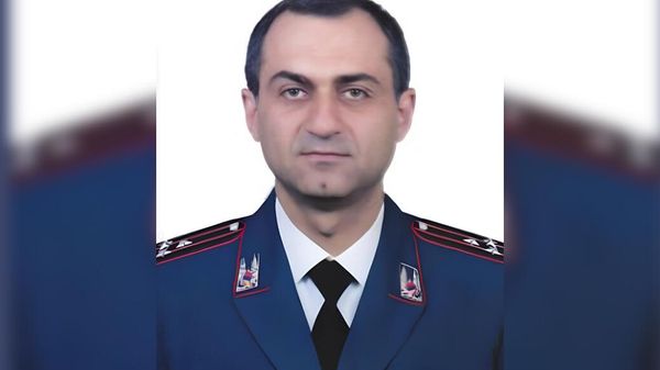 Начальник Армавирского областного управления криминальной полиции МВД Армении, полковник полиции Артур Бдоян - Sputnik Армения