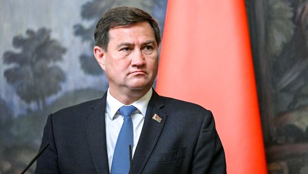Министр иностранных дел Белоруссии Максим Рыженков во время пресс-конференции по итогам встречи с российским коллегой (10 июня 2025). Москвa - Sputnik Армения