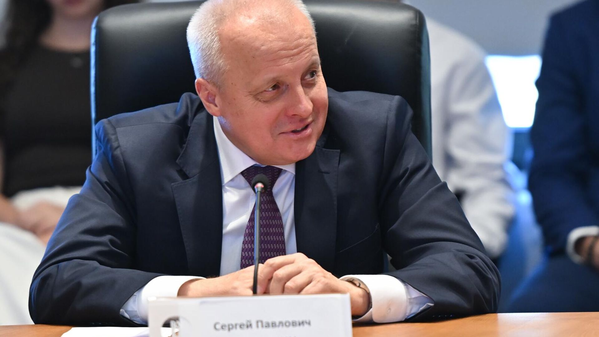 Посол РФ Сергей Копыркин на встрече со студентами РАУ (10 октября 2025). Еревaн - Sputnik Армения, 1920, 10.10.2025