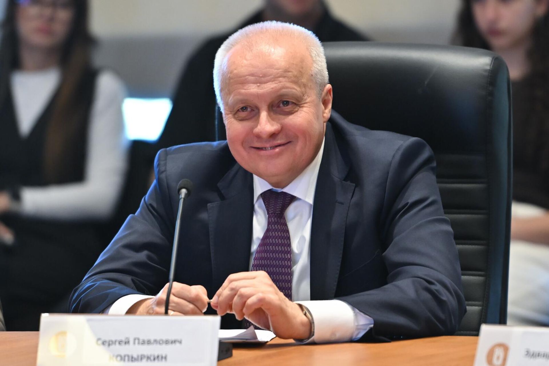 Посол РФ Сергей Копыркин на встрече со студентами РАУ (10 октября 2025). Еревaн - Sputnik Արմենիա, 1920, 10.10.2025
