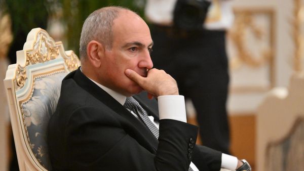 Премьер-министр Армении Никол Пашинян на заседании совета глав государств СНГ в узком составе (10 октября 2025). Душанбе - Sputnik Армения