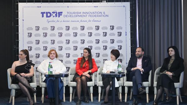 Федерация инноваций и развития туризма отмечает свою первую годовщину (11 октября 2025). Еревaн - Sputnik Армения