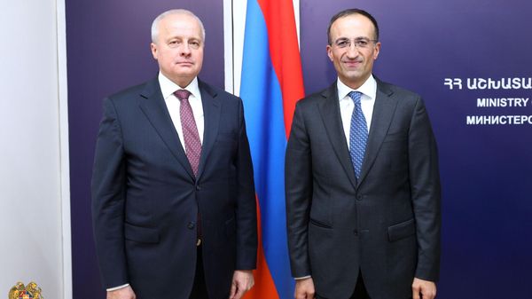 Սերգեյ Կոպիրկինի և Արսեն Թորոսյանի հանդիպումը - Sputnik Արմենիա
