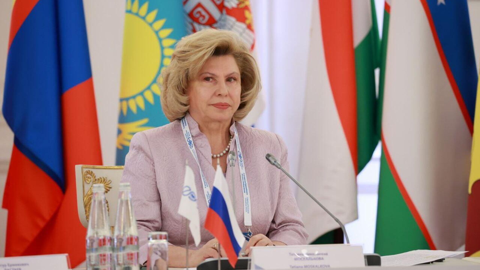 Омбудсмен РФ Татьяна Москалькова во время X заседания Евразийского Альянса Омбудсменов, посвященного защите прав жителей труднодоступных, отдаленных и сельских местностей (22 октября 2025). Москва Омбудсмен РФ Татьяна Москалькова во время X заседания Евразийского Альянса Омбудсменов, посвященного защите прав жителей труднодоступных, отдаленных и сельских местностей (22 октября 2025). Москва - Sputnik Армения, 1920, 22.10.2025