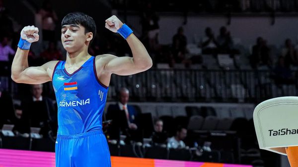Мамикон Хачатрян на Чемпионате мира по спортивной гимнастике (24 октября 2025). Джакарта - Sputnik Армения