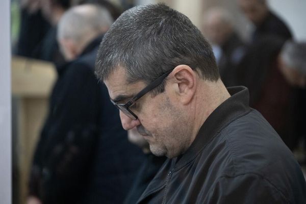 Судебное заседание над армянским военно-политическим руководством Нагорного Карабаха (31 октября 2025). Баку - Sputnik Армения