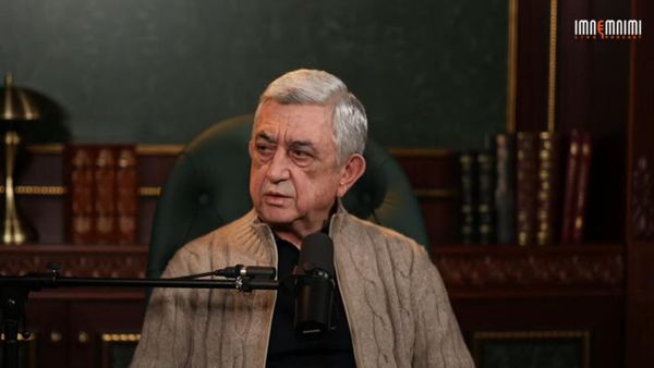 Серж Саргсян - эксклюзивный гость подкаста «Имнемними» (7 ноября 2025). Еревaн - Sputnik Армения
