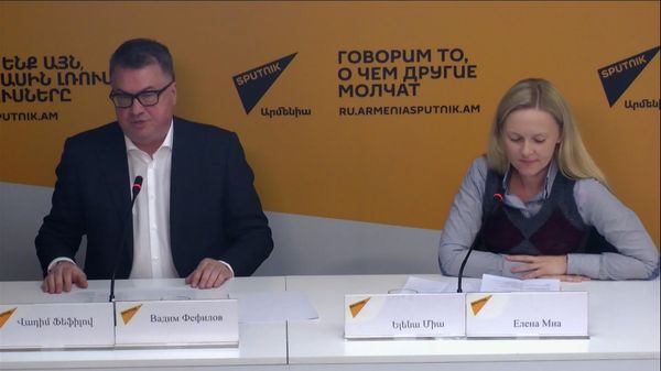 Глава Русского дома в Армении Вадим Фефилов рассказал о выставке Учёба в России - Sputnik Армения