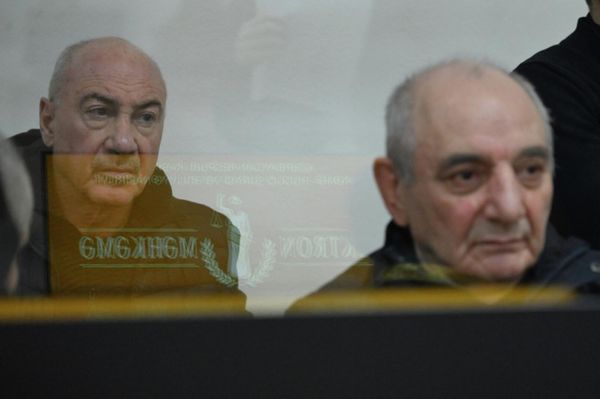 Судебное заседание над армянским военно-политическим руководством Нагорного Карабаха (11 декабря 2025). Баку - Sputnik Армения