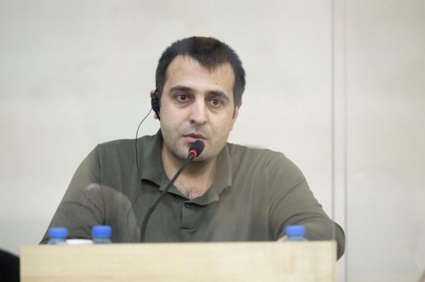 Судебное заседание над армянским военно-политическим руководством Нагорного Карабаха (11 декабря 2025). Баку - Sputnik Армения