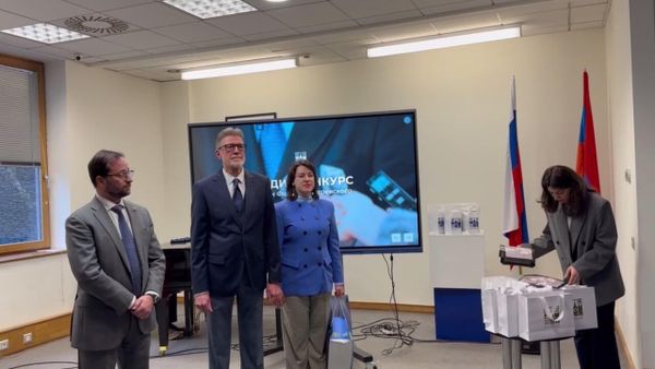 Церемония награждения победителей Медиаконкурса имени Ф. М. Достоевского - Sputnik Армения