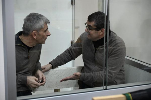 Судебное заседание над армянским военно-политическим руководством Нагорного Карабаха (19 декабря 2025). Баку - Sputnik Армения