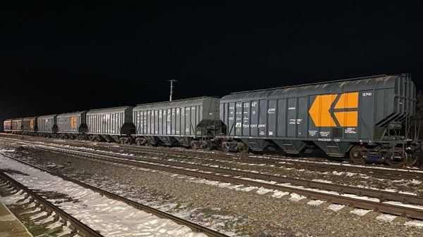 Загруженные зерном вагоны - Sputnik Армения