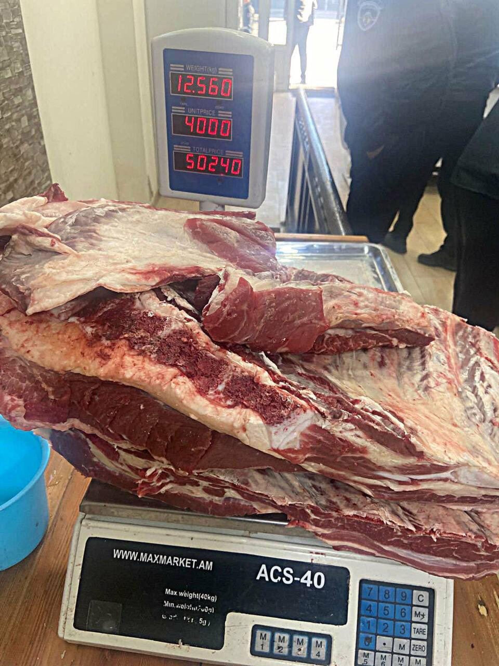 Сотрудники Инспекционного органа безопасности пищевых продуктов провели проверки в точках сбыта мяса (26 декабря 2025). Варденис - Sputnik Արմենիա, 1920, 26.12.2025