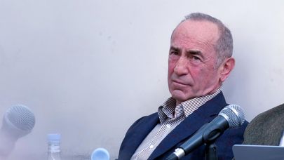 Роберт Кочарян во время судебного заседания (16 января 2026). Еревaн
