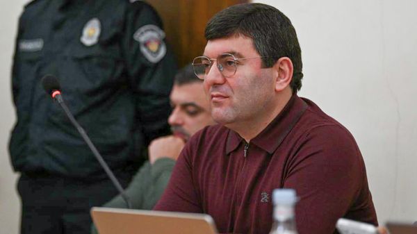 Давид Амбарцумян во время судебного заседания в Апелляционном уголовном суде (19 января 2026). Еревaн - Sputnik Армения
