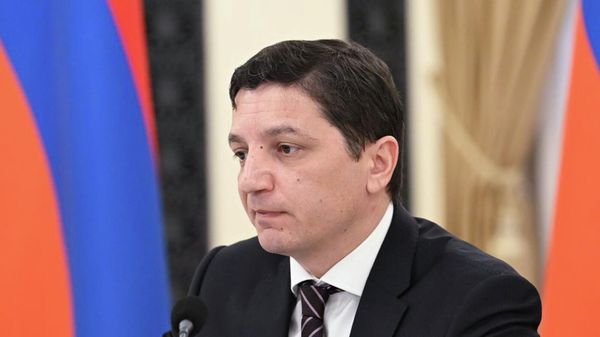 Министр финансов Ваге Ованнисян проводит итоговую пресс-конференцию (21 января 2026). Еревaн - Sputnik Армения