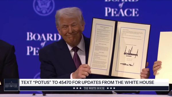 Трамп подписал устав Совета мира, объявив о его создании - Sputnik Արմենիա