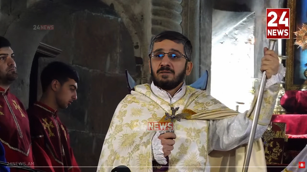 Մենք չենք գնում կռիվ անելու. Ռուբեն վարդապետի քարոզը Դալարի եկեղեցում - Sputnik Արմենիա