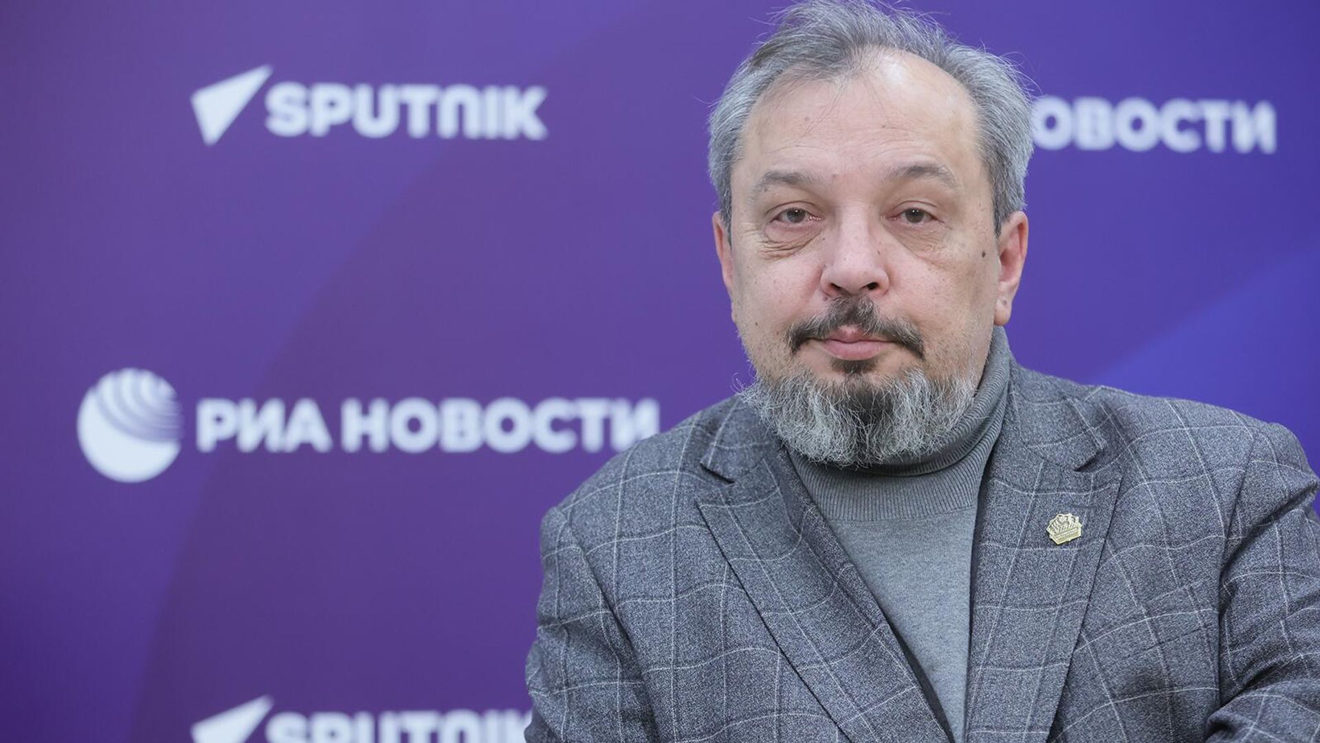 Борис Марцинкевич во время видеомоста (4 февраля 2026) Москвa Борис Марцинкевич во время видеомоста (4 февраля 2026) Москвa - Sputnik Армения, 1920, 04.02.2026