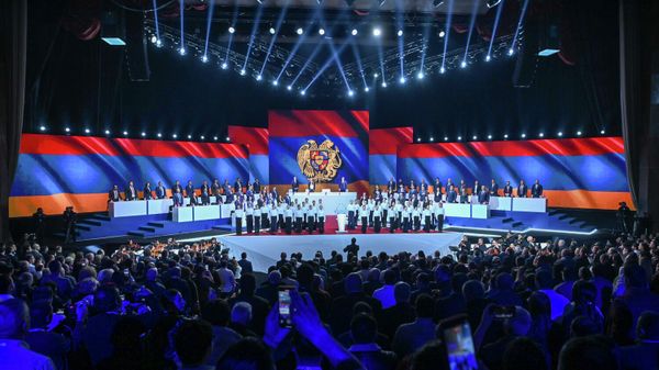 Презентация партии Сильная Армения (12 февраля 2026). Еревaн - Sputnik Армения