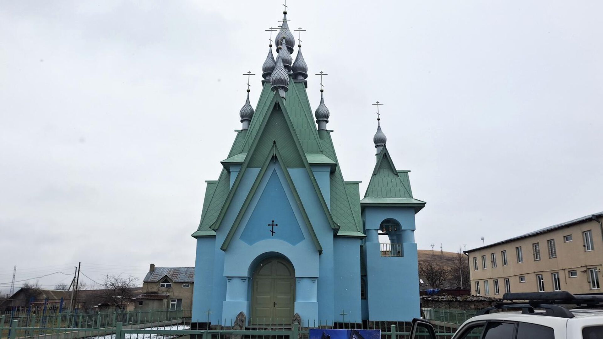Православный храм Святого Николая Чудотворца в селе Амракиц Лорийской области Армении - Sputnik Արմենիա, 1920, 24.02.2026