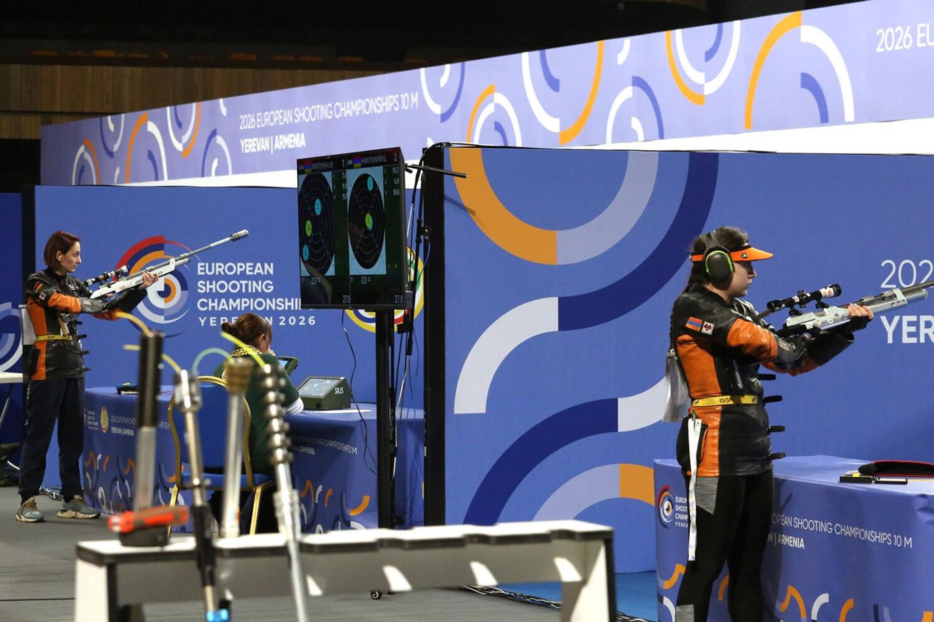 Чемпионат Европы по стрельбе из пневматического оружия (1 марта 2026). Еревaн - Sputnik Արմենիա, 1920, 01.03.2026