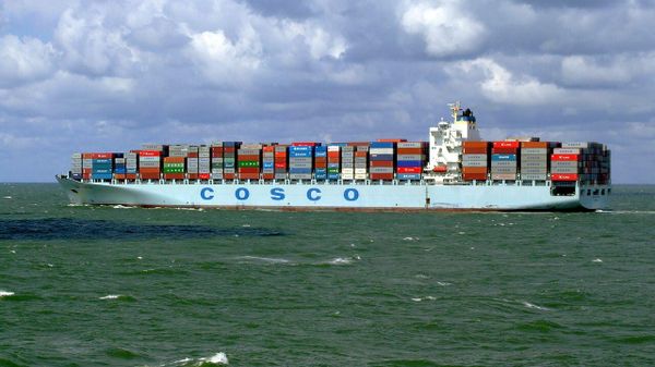 Паром-контейнеровоз COSCO - Sputnik Армения