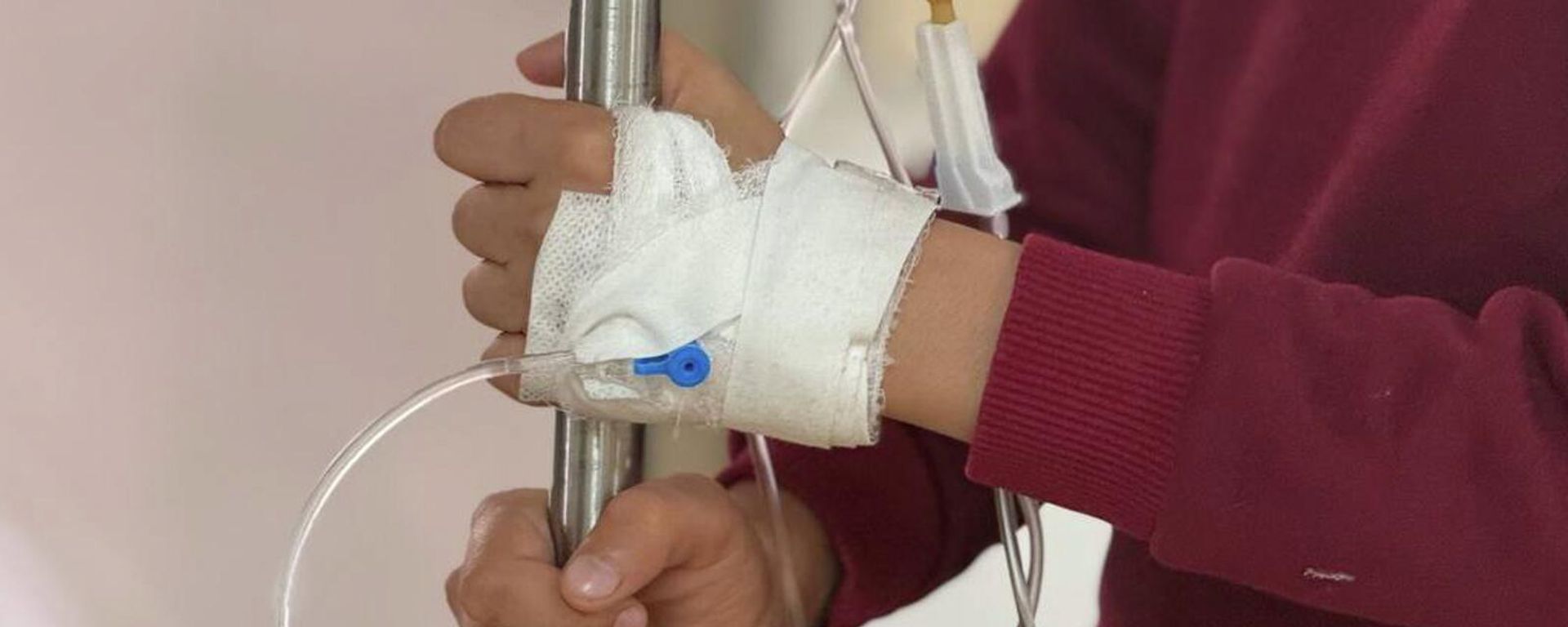 Больной онкологическим заболеванием в Центре гематологии им. Йоляна  - Sputnik Армения, 1920, 12.07.2026