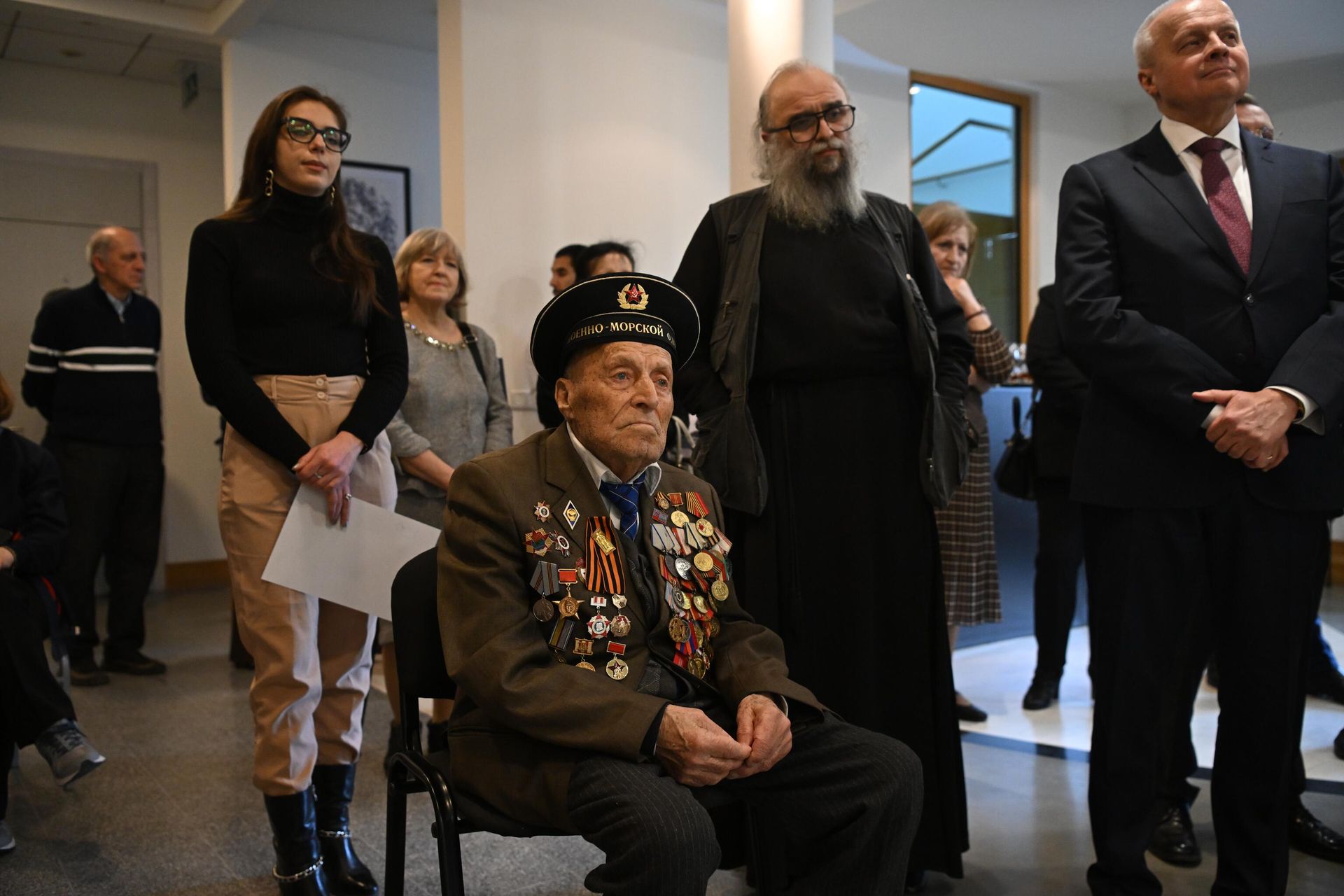 Открытие тематической выставки Крым. 80-летие подвига, приуроченной ко Дню воссоединения Крыма с Россией (18 марта 2014 года). Еревaн - Sputnik Արմենիա, 1920, 18.03.2026