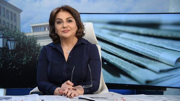 Главный редактор газеты Грапарак Армине Оганян - Sputnik Армения