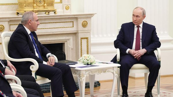 Встреча премьер-министра Никола Пашиняна с президентом РФ Владимиром Путиным (1 апреля 2026). Москвa - Sputnik Արմենիա