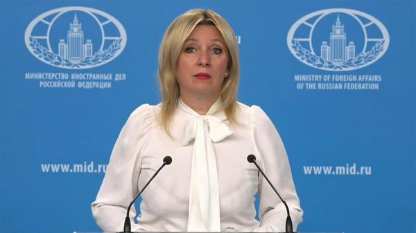 Мария Захарова во время брифинга (16 апреля 2026). Москвa - Sputnik Армения